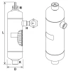 RVS / Stalen Armstrong Thermosyphon Mixer&nbsp;&nbsp;|&nbsp;&nbsp;MTS 300 / 500